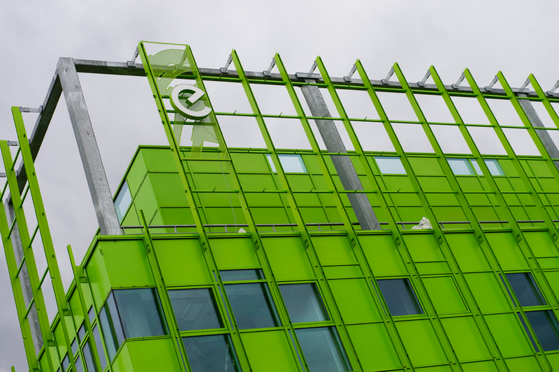Illustration for article titled Euronews' Alien HQ in Lyon Is Staring At You